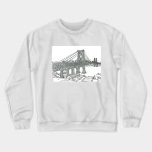 The Williamsburg Bridge Crewneck Sweatshirt